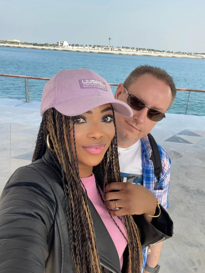 Happy couple matched by Ola Matchmaking